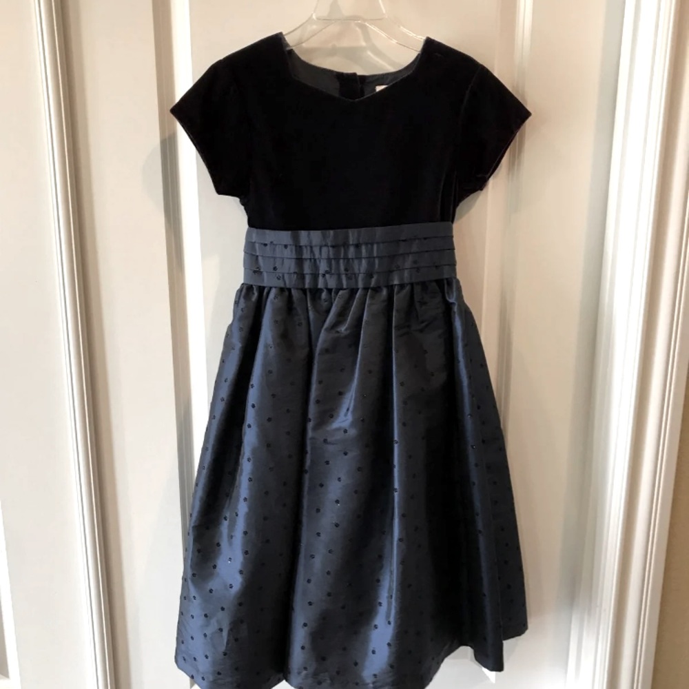Dark blue dress